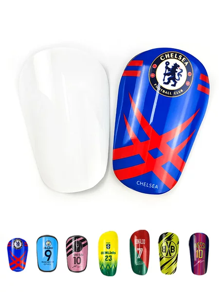 Cross-Border Mini Carbon Fiber Shin Guards, Professionally Printed DIY Player Football Guards, Multiple Options for Personalized Customization