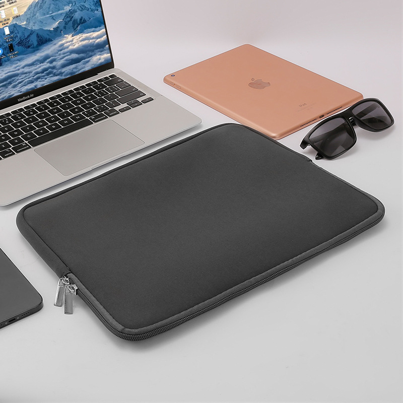 Wholesale 1315-inch foam zipper color flat protective case, anti-drop storage, laptop inner liner bag in stock undefined