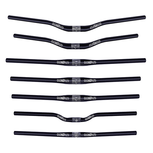 Mountain bike handlebars, horizontal bicycle handlebars, aluminum alloy straight handlebars, horizontal handlebars, 25.4/31.8X700mm handlebars