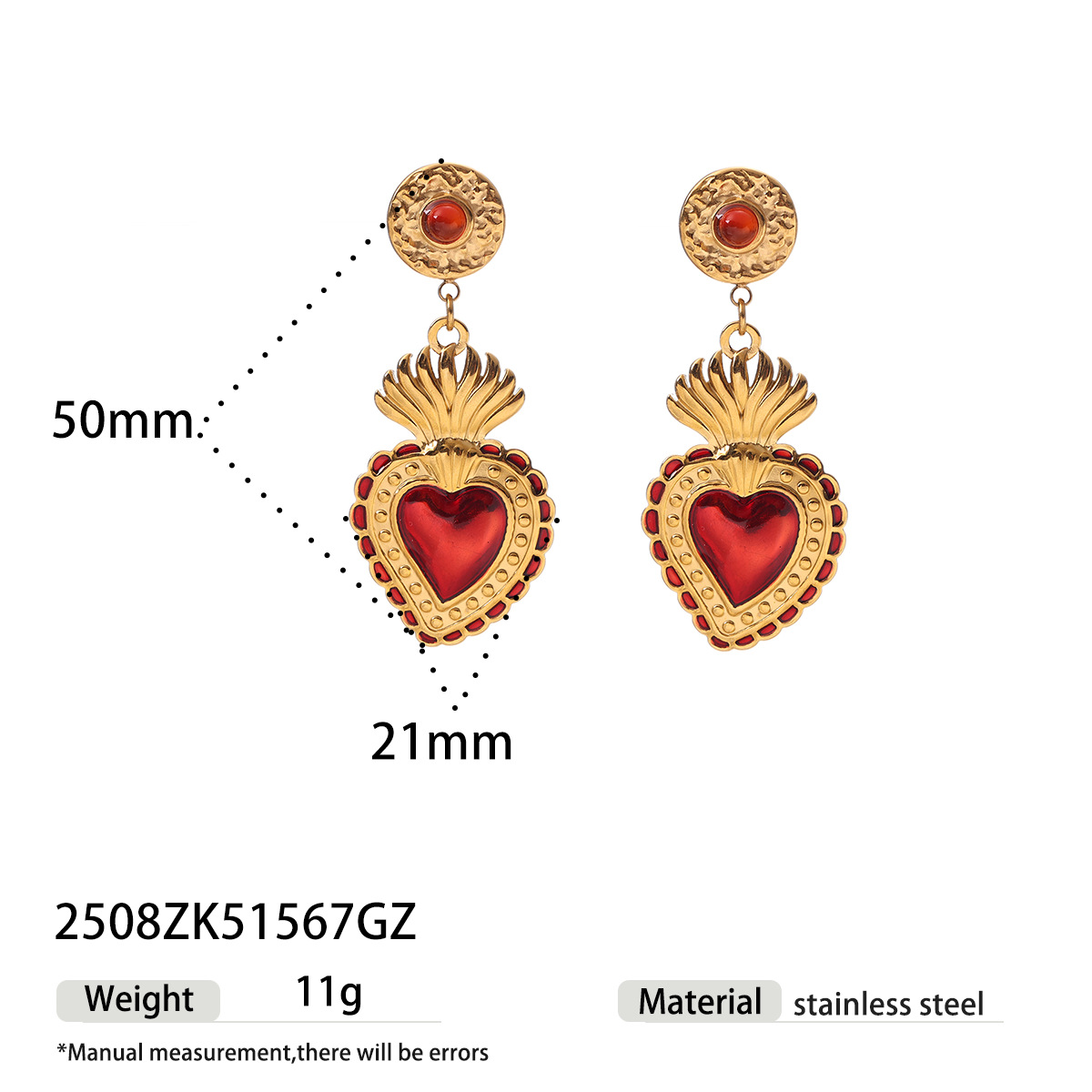 Tiana Europa y América amor colgante de acero inoxidable ligero lujo nicho collar de cuerda trenzada roja acero titanio no decoloración joyería