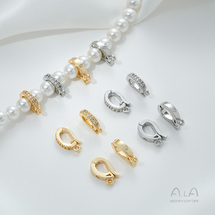 ��ɫ14K�������f�ܵ���������ˮ����ʯ�朿���diy�ֹ��Ʒ���