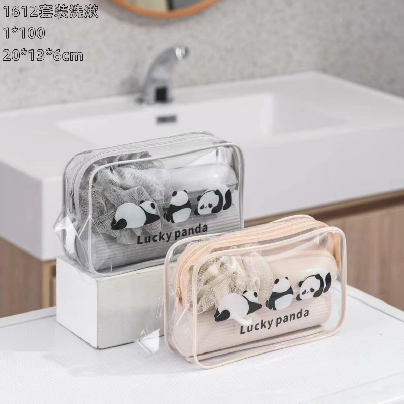 Neceser de Viaje Portátil de Algodón para Almacenamiento para Baño y Viajes image 35