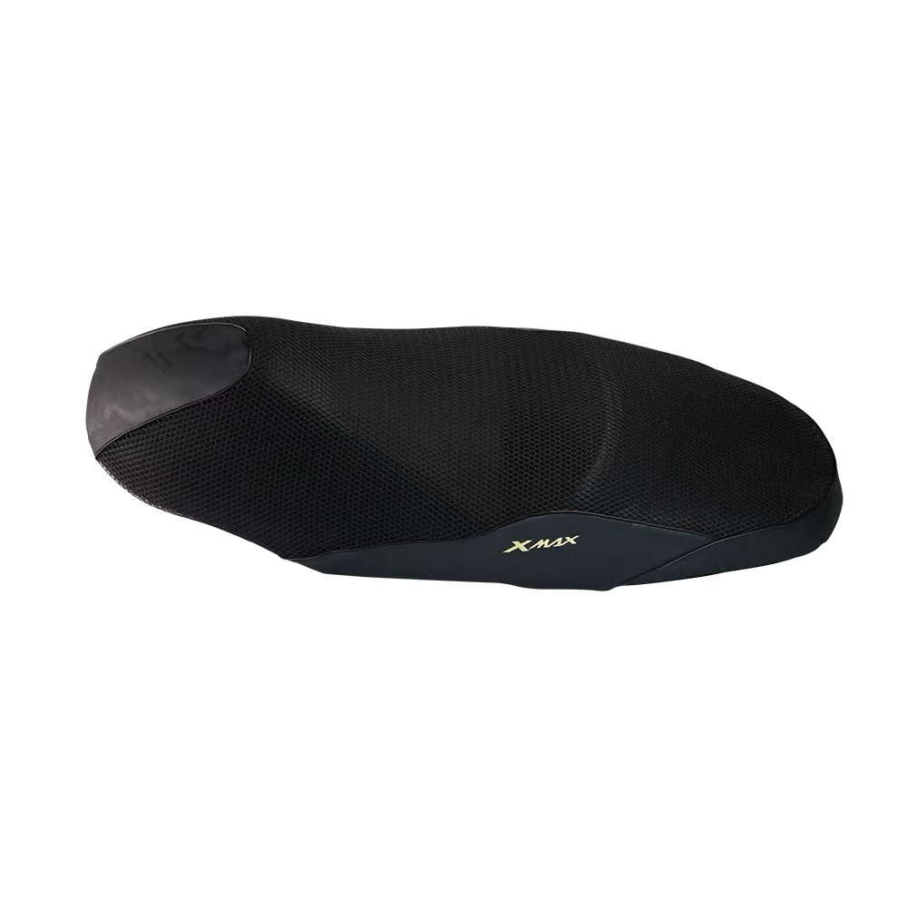 Suitable for Yamaha Xmax300 Seat Cushion Cover Mesh Cover Leather Modified 3D Honeycomb Sun Protection Breathable Seat Cushion Protective Cover