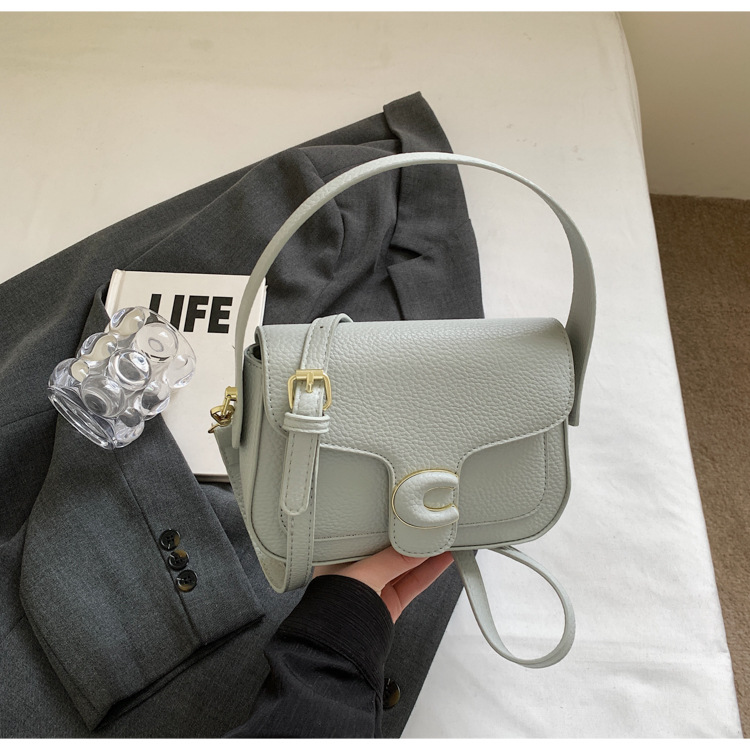 Korean niche fashion handbag for women 2025 new style simple solid color casual small square bag with a sense of high-end crossbody undefined