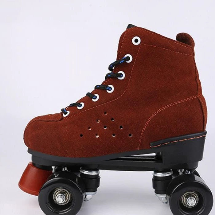 (Cross-border trading), black flashing roller skates