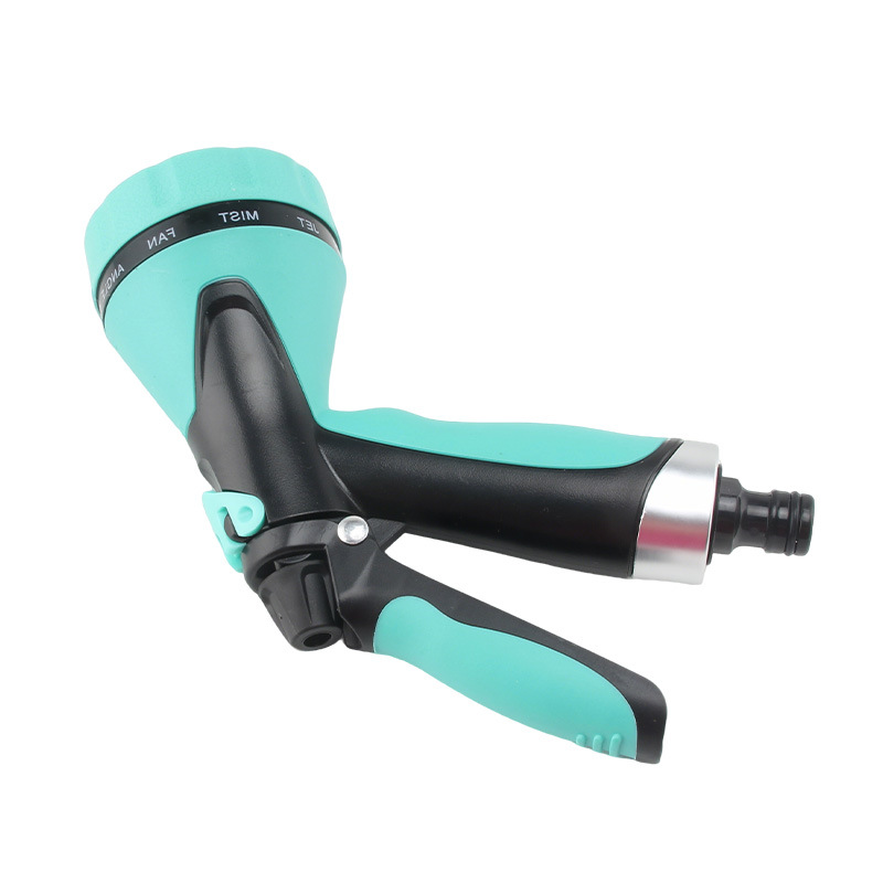 Dispositivo di irrigazione da giardino ad alta pressione, pistola per acqua di rubinetto domestica rivestita, per lavaggio auto, irrigazione del giardino, innaffiatura dei fiori_voghion.com