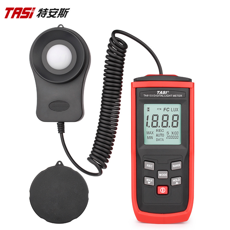 特安斯数字照度计TA8133 测光仪 高精度 照度仪 测光表光度亮度计