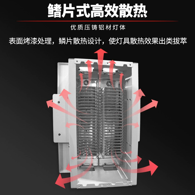 LED станция освещения масло 150W200W встроенная аварийная потолочная лампа спортзал склад пирс заправочная станция взрывозащищенная лампа