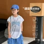 无袖新款薄款儿童t恤