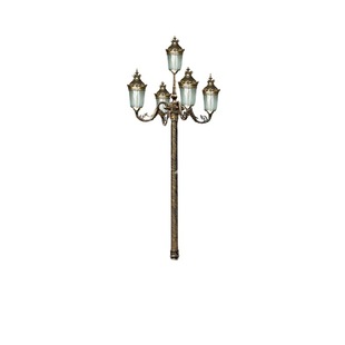 Cangzhou Cast Aluminum Craft Aluminum Lamp Holder Export Export Cast Aluminum Base Lamp Pole