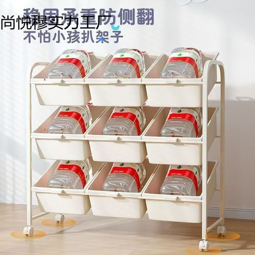 Toy storage rack, organizer shelf, drawer-style wall-mounted slanted shelving unit, single-sided high-capacity small shelf for children's rooms.