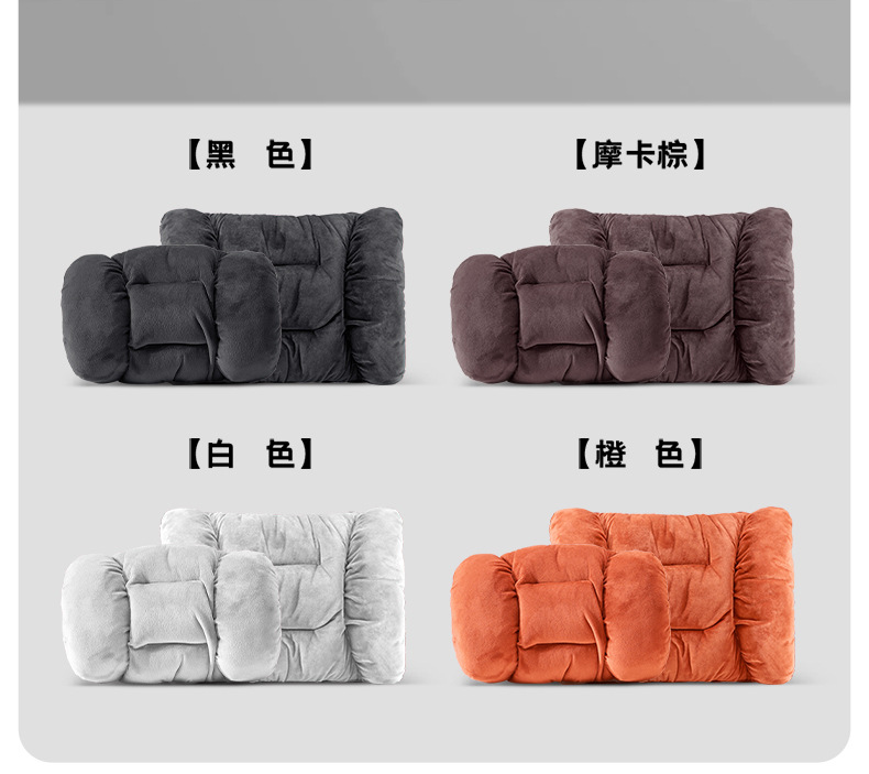 Car Headrest Autumn and Winter Style High-End Plush Car Lumbar Pillow Quilt Comfortable and Warm Car Neck Pillow