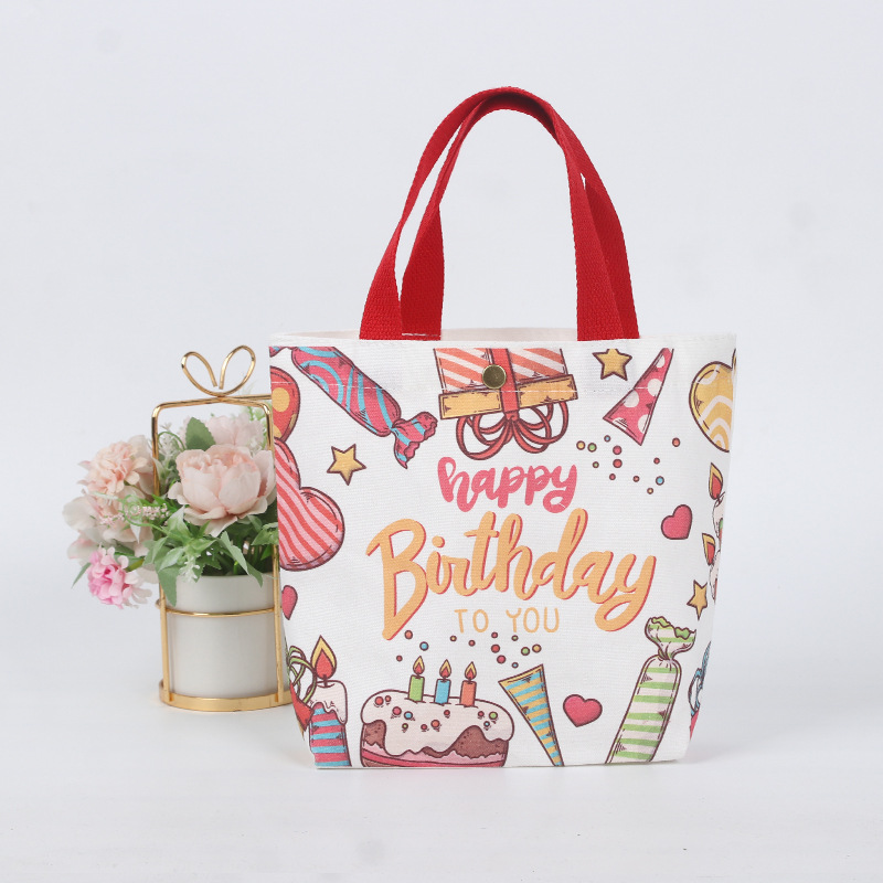 Feliz cumpleaños mediano; 55% algodón 45% poliéster