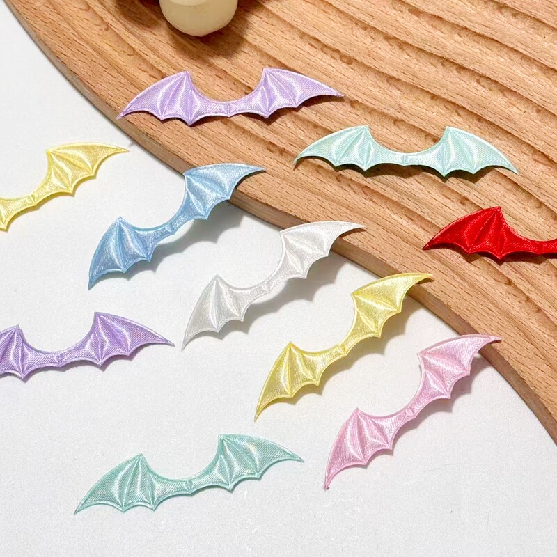 Cute Satin Mini Bat Wings Handmade DIY Accessories Cross-Border Halloween Party Costume Accessories Cute Satin Mini Bat Wings Handmade DIY Accessories Cross-Border Halloween Party Costume Accessories