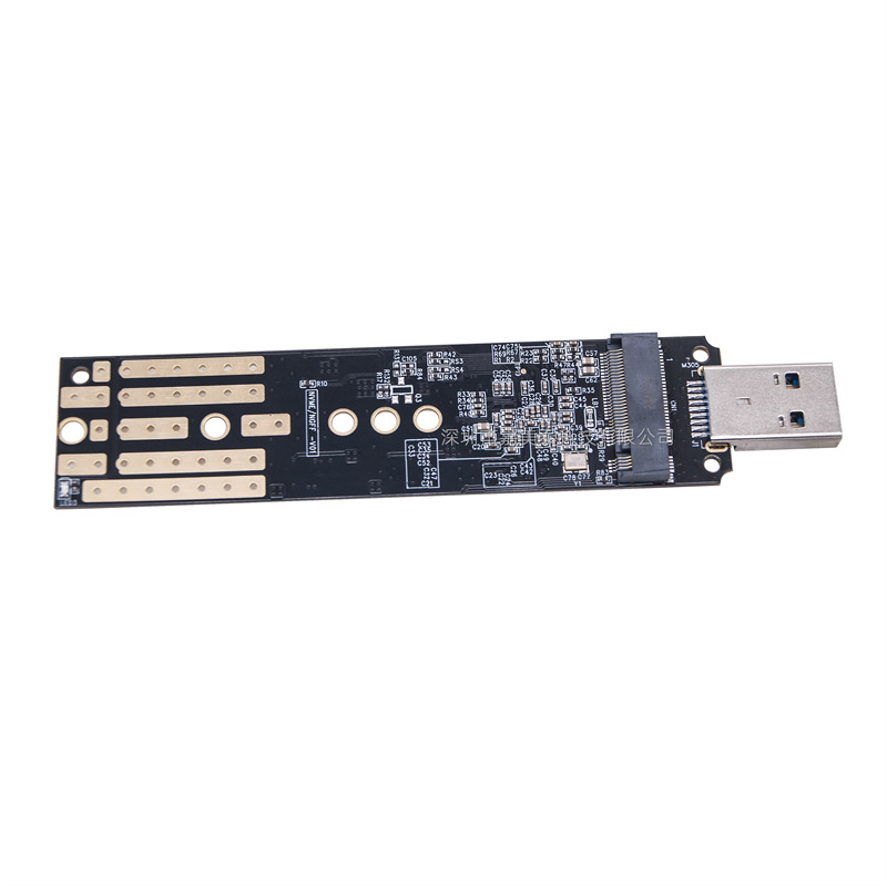 M.2 Hard Drive Enclosure NVME To USB 3.1 Type-A External NGFF Protocol PCIe Universal SATA Solid State Adapter_voghion.com