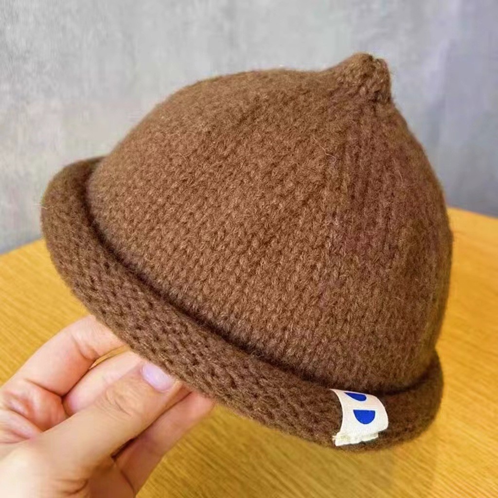 롤링 엣지 젖꼭지 - 커피 색상