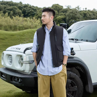 High-Quality Winter 90% down Vest for Men and Women, Warm Couple Stand-Up Collar down Vest, Loose Waistcoat