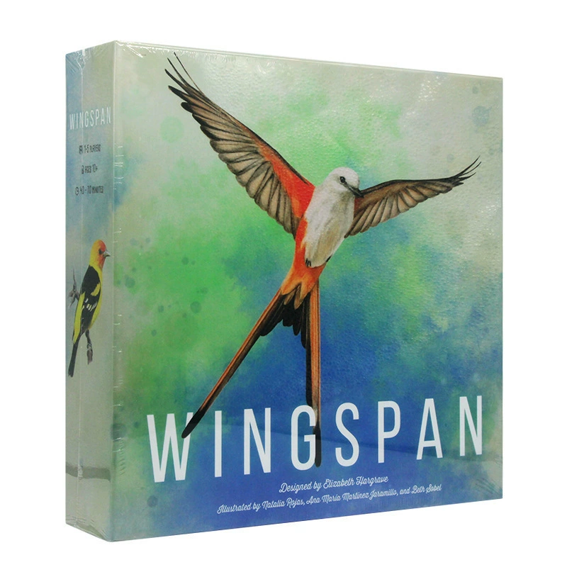 Вся англоязычная версия Wingspan Game Bird Board содержит старт-пакет SWIFT