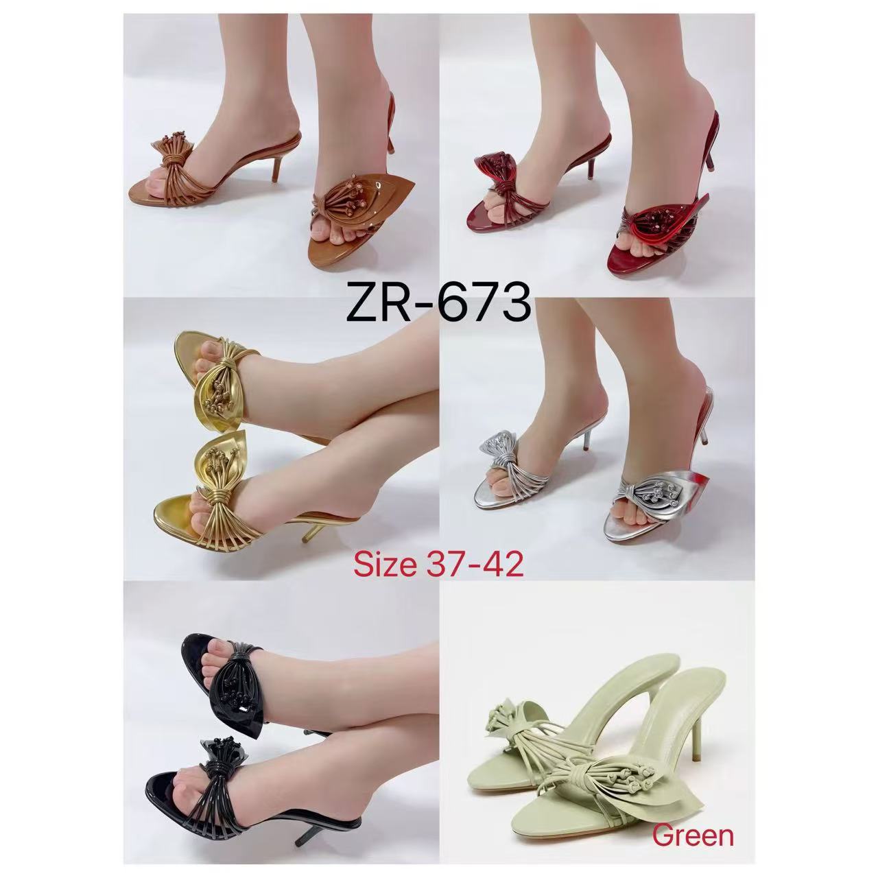 Summer New Slippers, Fashionable European and American Style White Flower Pointed Toe High-Heeled Sandals for Women with Stiletto Heels