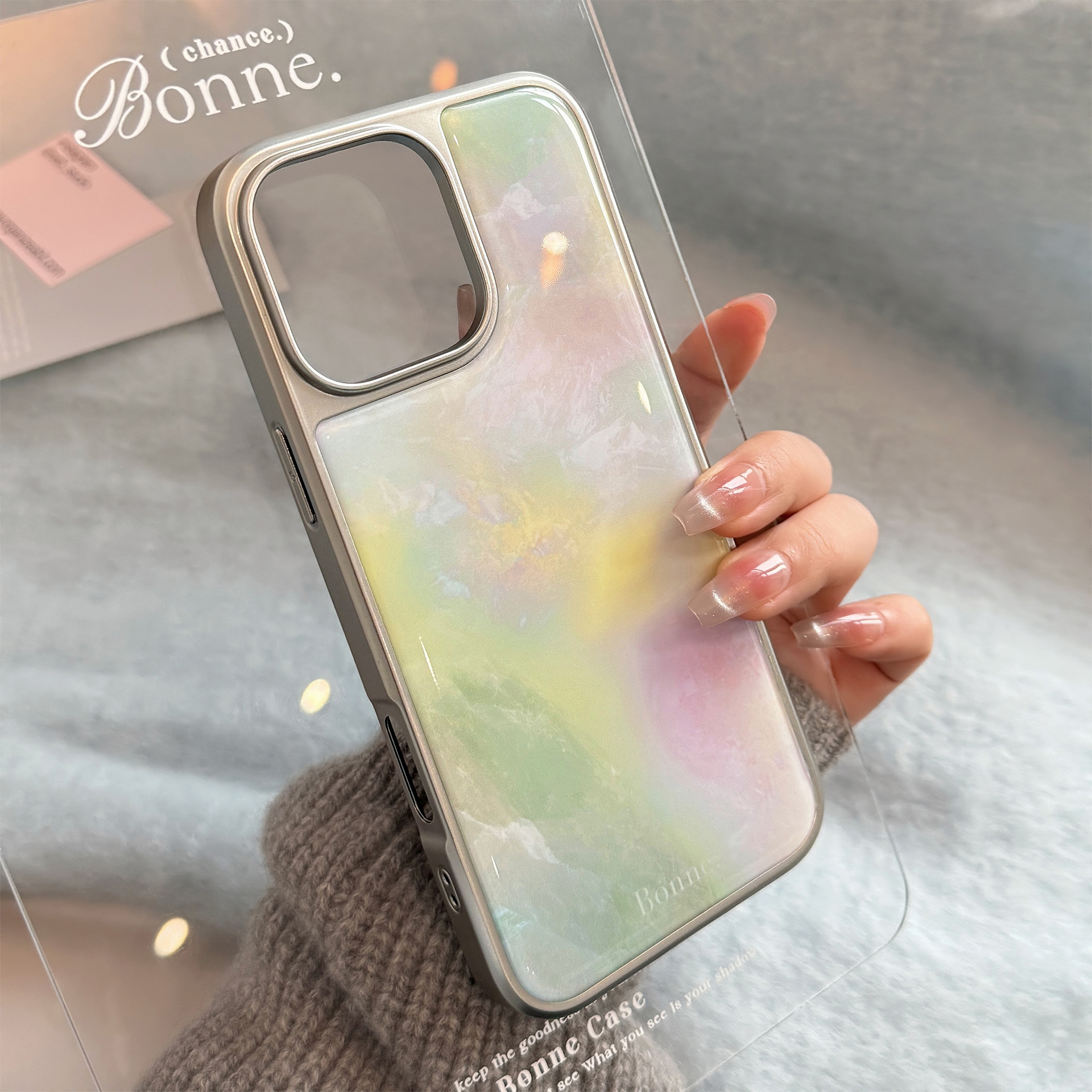 45g Weight Huawei, iPhone Applicable Brands Phone Cases Classification PC Material Colorful Pattern Artistic Style PC Colorful Artistic Phone Cases Phone Accessories 1