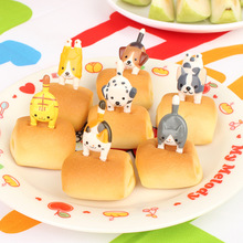 正品日本进口TORUNE msa儿童卡通可爱动物水果叉便当食品装饰叉子