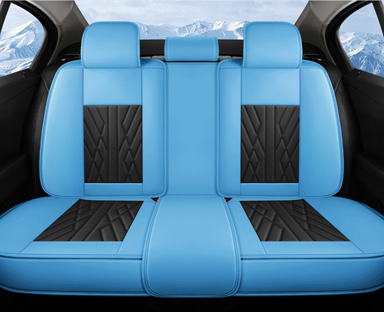 24 years new all-inclusive perforated Napapi car seat cushion five-seat all-leather four-season universal breathable seat cover wholesale