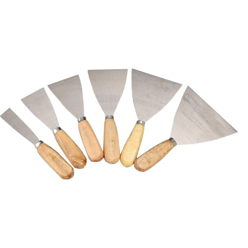 Деревянная ручка шпатель чистящий нож скребок завод оптом шпатель Большой выгодно