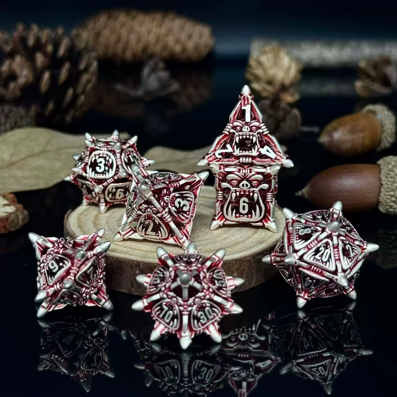 Металлические кубики, настольная игра, набор