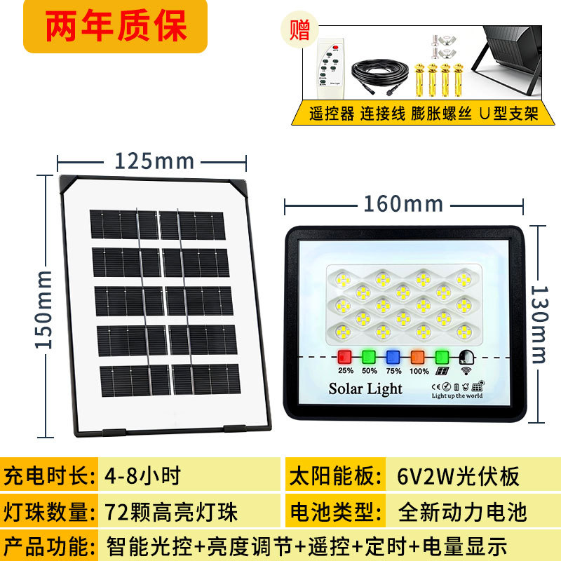 Zhongshan lámparas solar patio al aire libre Luz de inundación interior y exterior iluminación del hogar nuevo rural impermeable lámpara de calle fabricante image 8
