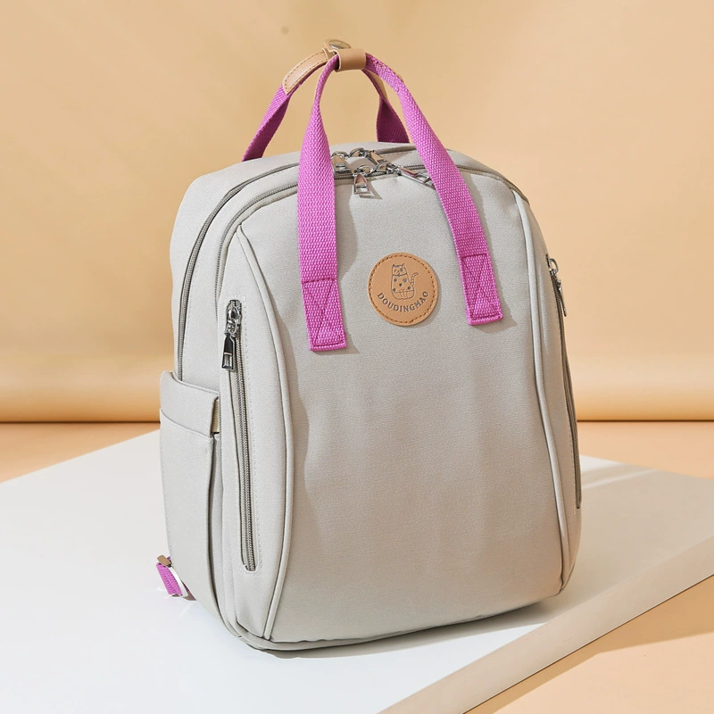 Изоляционная сумка новый цвет соответствия Мумия сумка в наличии ткань Оксфорд с детской легкой сумкой через плечо Портативная сумка для мамы и ребенка оптом