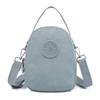 One-shoulder bag, nylon small bag, mobile phone, wallet, headphones, shoulder bag for leisure, trend of season, Korean style