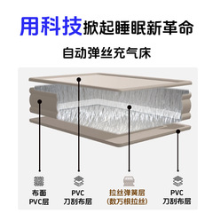 超硬携帯家庭用伸線エアベッド厚い睡眠マット屋外キャンプテント防湿弾糸雲ベッドエアマットベッド
