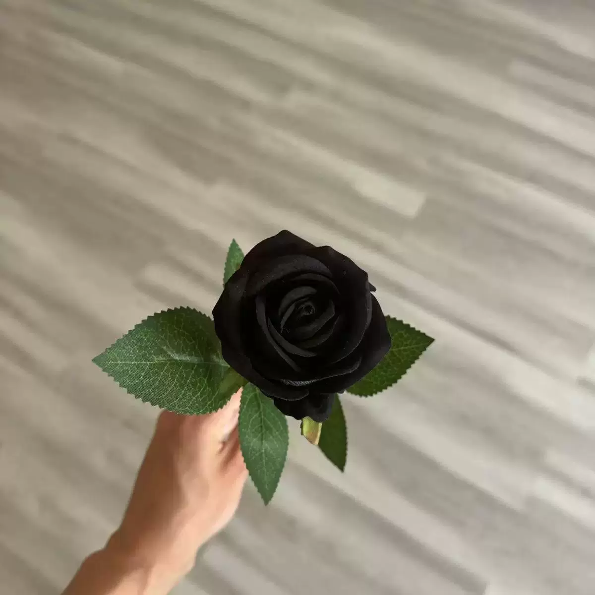 Single flannel simulated rose mall window rose waterfall outdoor layout flower wall flower arrangement home decoration flower