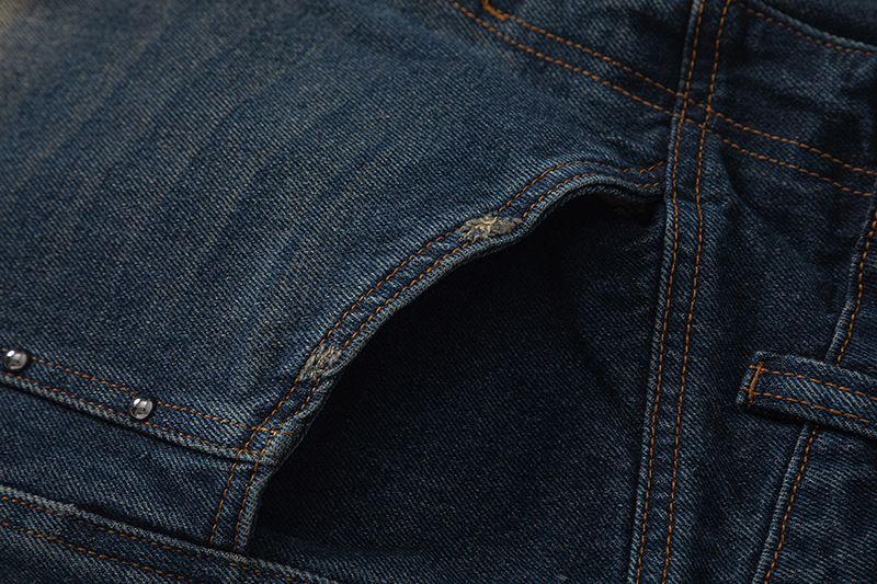Modern Ian 24 Autumn Men's Wear New American Wide Leg Riveted Cowboy Pants_voghion.com