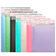 彩色共挤膜气泡信封袋快递包装袋白印四方同款泡沫袋服装气泡袋