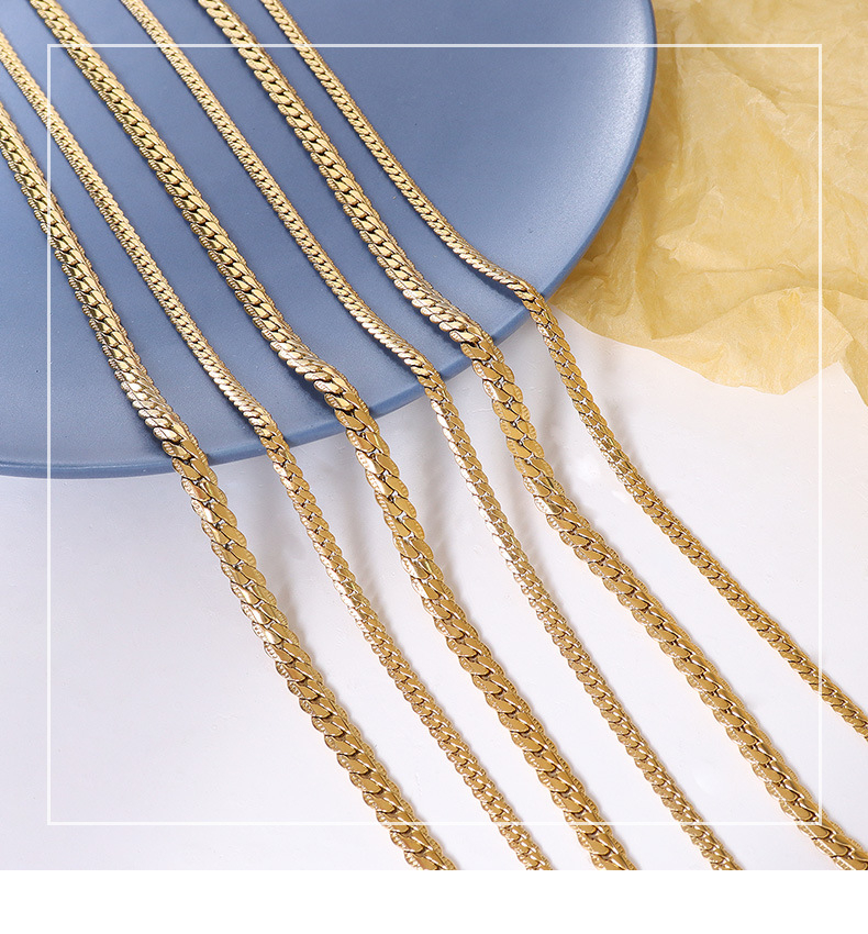 Marka European and American Exaggerated Ins Double Layer Personalized Minority Titanium Steel Neckla