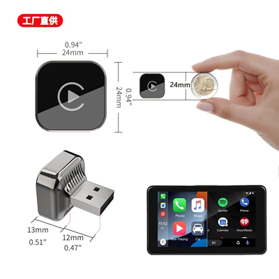 Two-In-One Adapter Car – Simsiz CarPlay və Android Auto