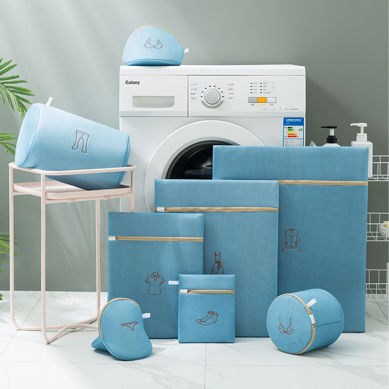 定製160g加厚防變形洗衣袋機洗專用網兜毛衣衣服內衣文胸護洗網袋