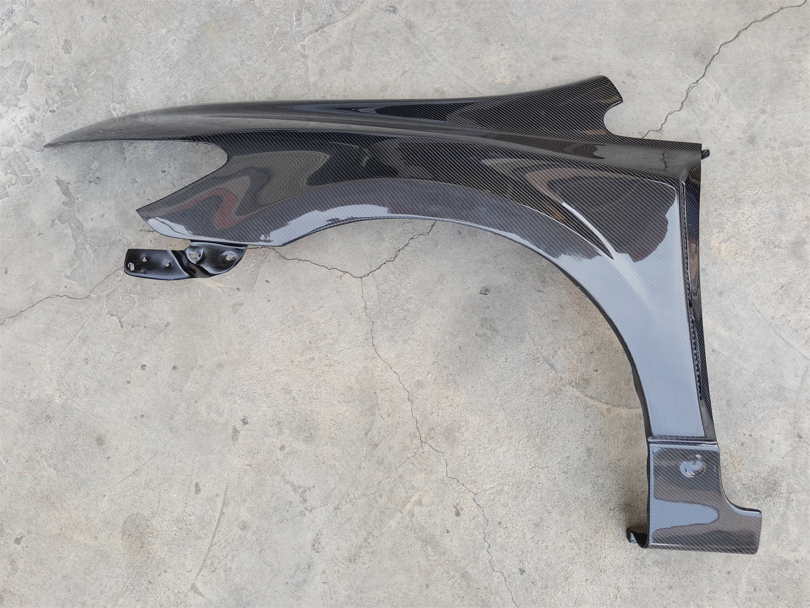 Suitable for Honda Civic FD2 fender modification with open hole wide body lightweight carbon fiber heat dissipation fender