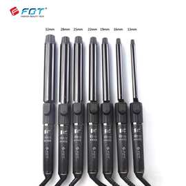 FBT旋转电卷发棒大小号卷发器影楼化妆师造型卷棒大卷羊毛卷批发
