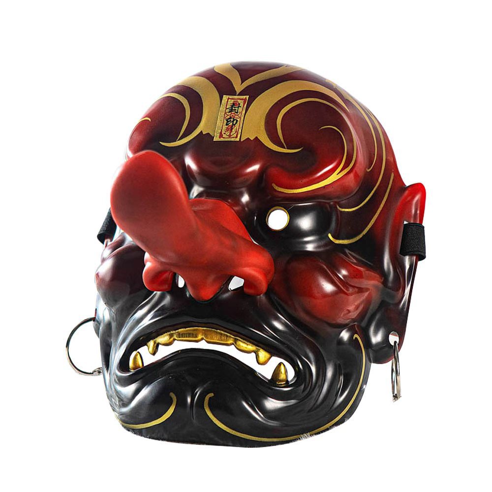 2026 estilo japonés máscara de fantasma resina ABS adornos de regalo adornos elementos culturales populares image 4