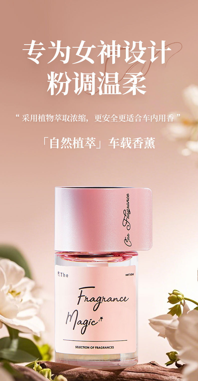 Car Aromatherapy 2026 New Model High-End Decorative Piece In-Car Fragrance Long-Lasting Scent Odor Removal Car Perfume