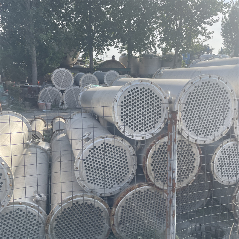 购销二手冷凝器 工业污泥冷却设备 列管式化工冷凝装置