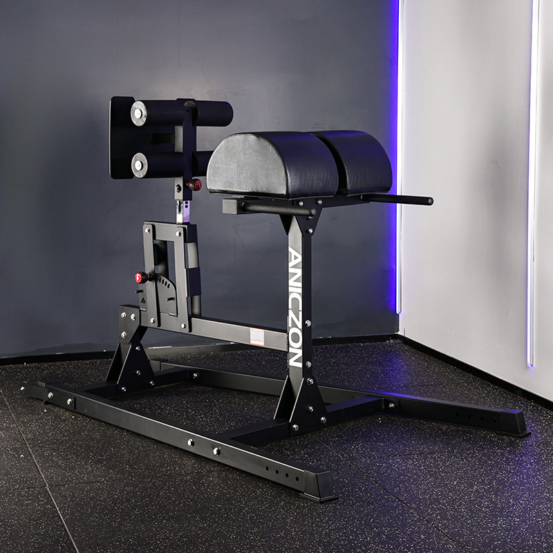 Equipo de gimnasio comercial multifuncional pesado hump jamón silla romana cabra de pie abdominal entrenador de piernas glúteas