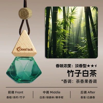 Car Fragrance Essential Oil Long-Lasting – Car Perfume Aromatherapy - bamboo-white-tea