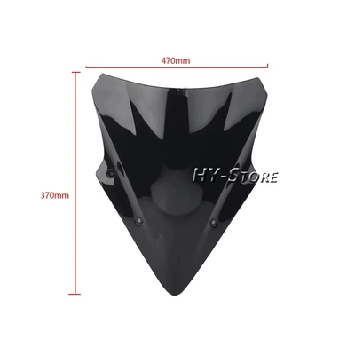Kawasaki Ninja 650 Er6F: Motorcycle front windshield