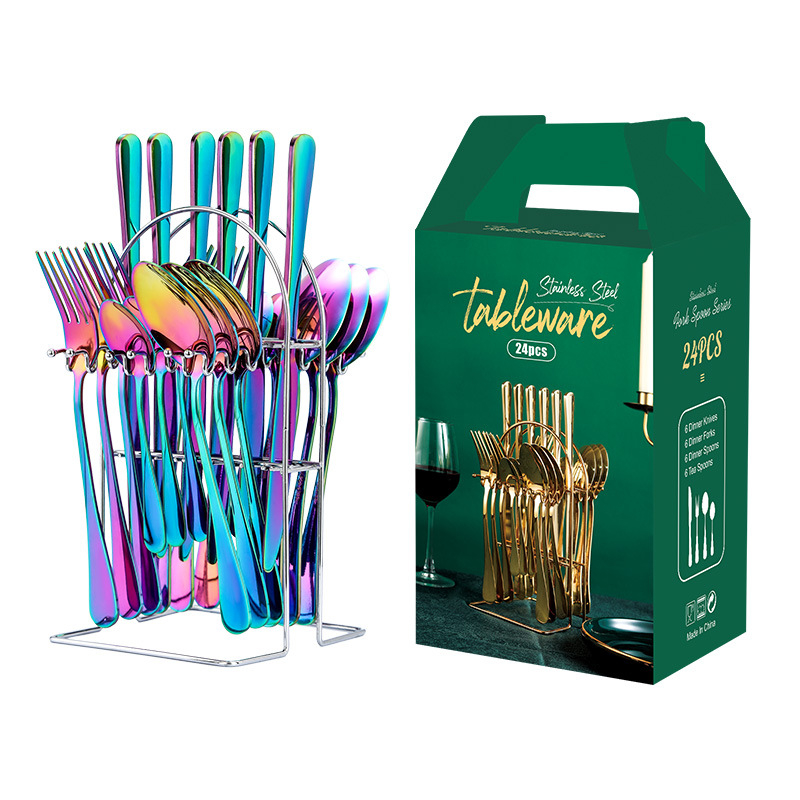 다채로운 식기 (실버 랙)