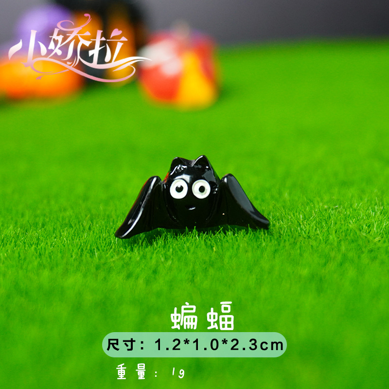 Nueva decoración transfronteriza Halloween calabaza fantasma calabaza mágica sombrero fantasma pequeña decoración micropaisaje paisajismo