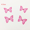 Realistic double-layer hair band with butterfly, clothing, three dimensional decorations with accessories, 5cm