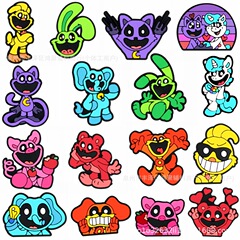 Smiling Critters: Terrifying Smiling Animals, Bobi Big Mouth Shoes, Flowered Clogs, Accessories, Shoe Buckles, Cross-border